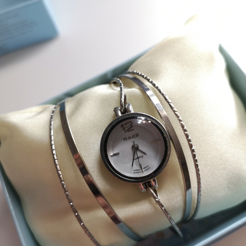 Silver Bangle Watch - Picture 4 of 4